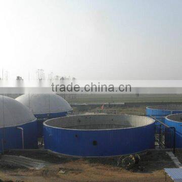 PUXIN 1000m3 Soft Dome Biogas Plant for Farm Manure Treatment photo-2