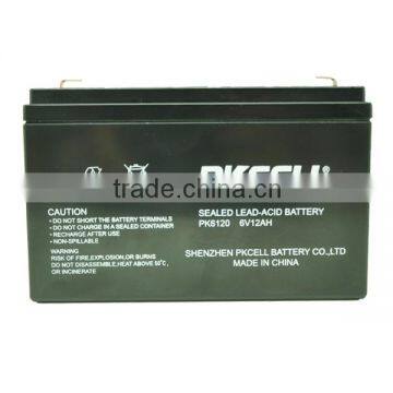 6v 12ah lead acid battery 6V 12Ah SLA lead acid battery 6V