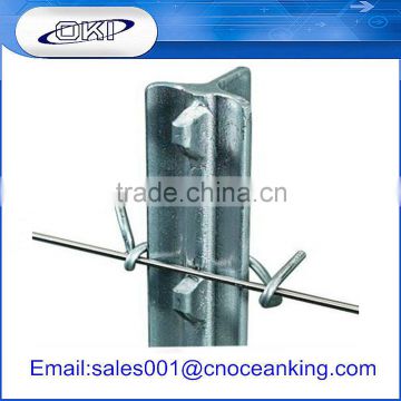 wholesale steel studded t fence post from China factory