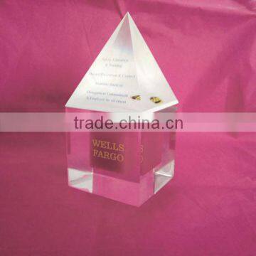 Custom plexiglass block for wholesale