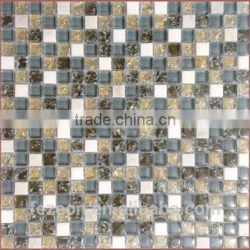 High quality cracked and stone glass mosaic tiles