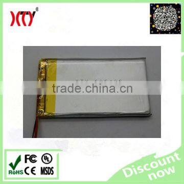 8000mah 3.7V lithium polymer rechargeable battery for GPS,Cellphone ,speaker manufacturer