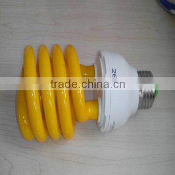 yellow spiral energy save lamp