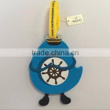 Hot quality durable plastic wholesale logo luggage travel tags