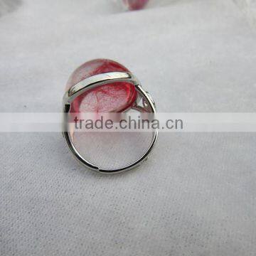 Wholesale High Quality Different Color Rutilated Quartz Oval Fancy Finger Ring for Gift photo-2