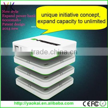 Rohs CE FCC 12000mah Solar power bank For Mobile Phone Charger