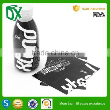 Import from China Customized design PVC Heat Shrink Sleeve Label for Bottle Juice Packaging
