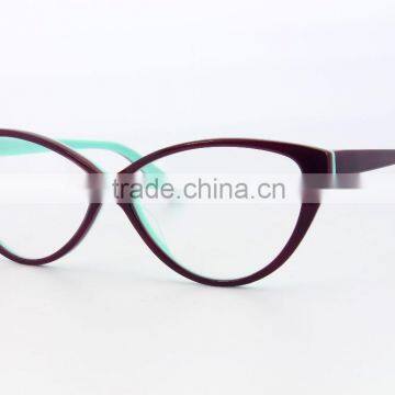 Purple Cat Eye Acetate New Model Optical Frame photo-2