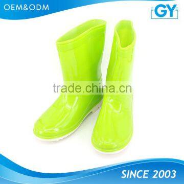 Factory best price corloful kids rain boots