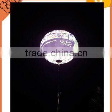 Hot Sell 1.5m Diameter Advertising Inflatable Trip Led Balloon With Printed Stand LED Balloon for Concert or Action or Party photo-4