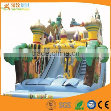 Children bouncy castle inflatable toys backyard inflatable water slides