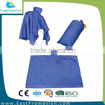 CHINA FACTORY OEM ADULT PVC RAIN PONCHO WITH LOGO PRINTING FOR ADVERTISING