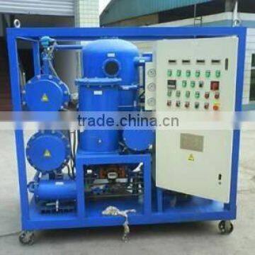 Multi stage oil filtering machine for transfomer oil series