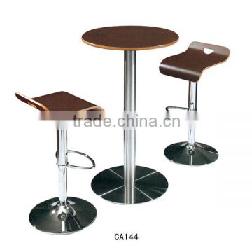 Modern bar furniture design Round table High chair Superior bar stool for sale CA144