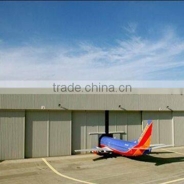 steel strcuture prefabricated aircraft hangar