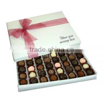 Custom Sweet Chocolate Box Paper Cardboard Candy Chocolate Gift Box photo-3