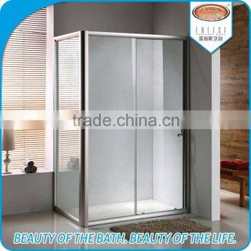 Customized 8mm tempered frameless glass shower enclosures