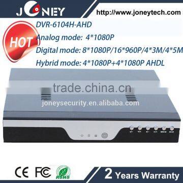 4ch 1080P realtime playback/ recoder 4ch 1080P ahd dvr