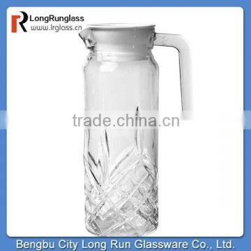 LongRun New Hot Products of 2015 Engraved Bottom Drink Bottle Glass Water Bottle Glassware Wholesale