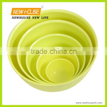 5Pcs/Set New Design High Quality Eco-friendly Kitchen PLA Salad Bowl