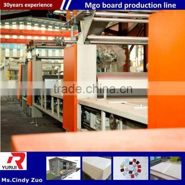 mgo partition wall panel line machinery with iso certificate/china advanced automatic mgo board production line