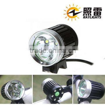 Aluminum alloy led bicycle helmet light led bike light super light bike part made in China