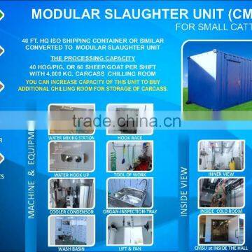 MODULAR SLAUGHTERHOUSE UNIT (CMSU)