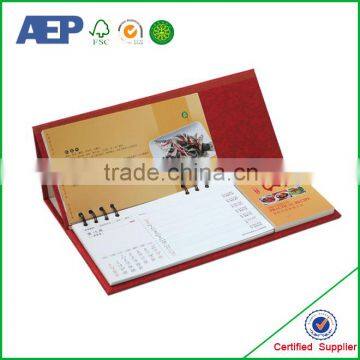 foldable best price folding tent desktop calendar printing with best price