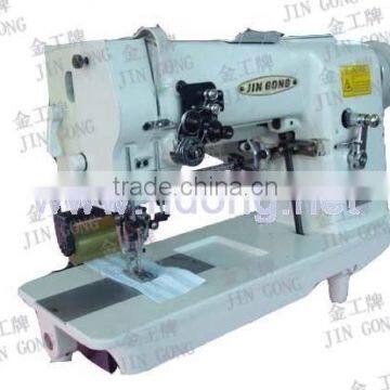 double needle picoting machine with puller