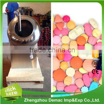 Chocolate candy sugar coating pan machine