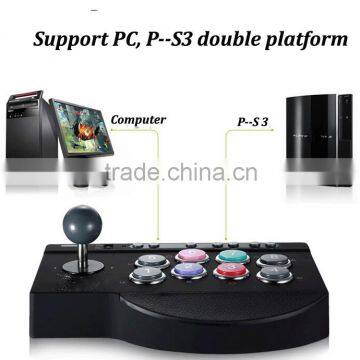 ABY 8 Direction Game Rocker Fighting Stick Arcade Joystick Turbo Function Eight Action Buttons Compatible for PC PS3 photo-5