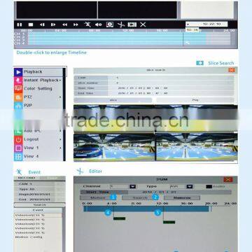 CCTV AHD TVI CVBS IP 4 in 1 Hybrid DVR Recorder for Security System photo-4