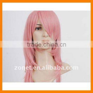 Fashion Cosplay Purple 60CM TARO PURPLE Long Straight Wig