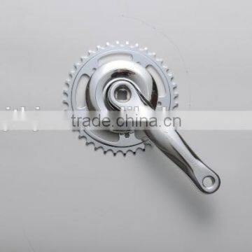 A104P-95 38T steel chainring 170mm/152mm alloy crank for cingle speed bicycle