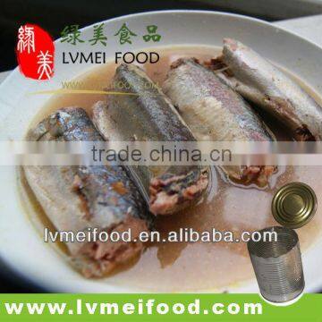 Canned Mackerel in Brine/Canned Fish in Brine/Canned Fish