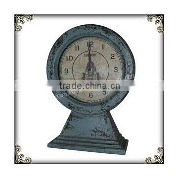 Curio handcraft durable table clock