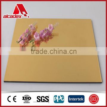 4mm acp sheet/mirror effect acp panel aluminium composite panel