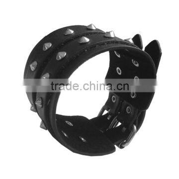 2015 fashion hot sales handicraft leather bracelet. DongGuan factory.