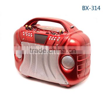 Portable outdoor wireless water proof bluetooth speaker