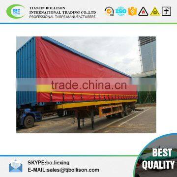 Logistics Use PVC Coated Tarpaulin 40' Container Side Curtain,Truck Side Curtain Tarpaulin PVC Coated