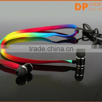 Factory price fashion cheap earphone noise cancelling metal earbuds mp3 headphone for mobile phone