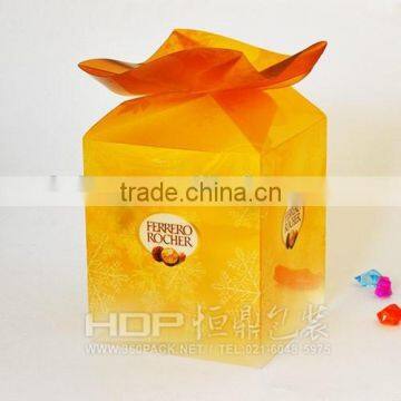 customized Mini Size PP Clear Plastic Gift Box for Girlfriend or Boyfriend