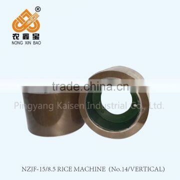 Rubber roller pair