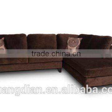 Buy furniture from china sectional sofa with ottoman for living room used