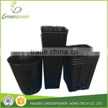 black plastic cheap price graden nursery flower pot