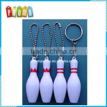 Bowling Pin Keychain