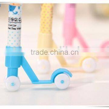 2015 Novelty Ballpoint Pen Cartoon Scooter Shape Pen for Kids photo-6