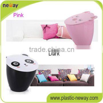 Lovely Fancy Kindergarten Plastic Trash Can photo-4