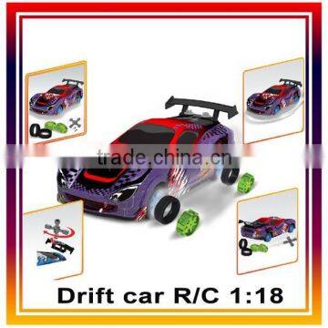 Rc racing car, 1:18 scale rc drift car, rc toy car.