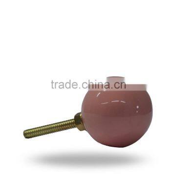 Acrylic Pink Round Knobs photo-2